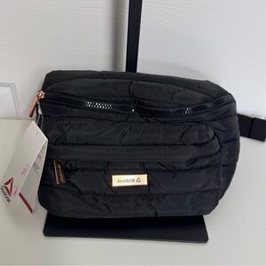 Reebok Women's Rylan Quilted Fanny Pack, Black NWT‎